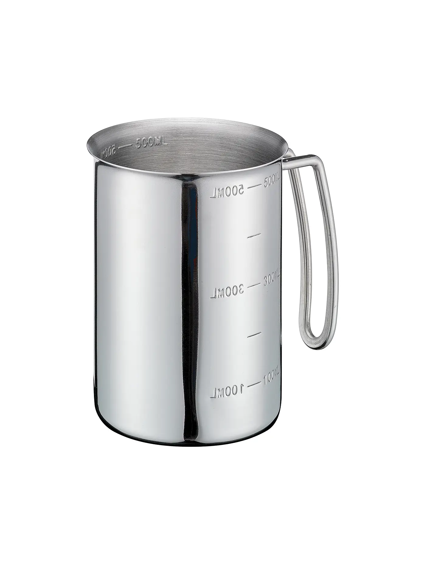 KÜCHENPROFI | Messbecher 0,5l Edelstahl | 